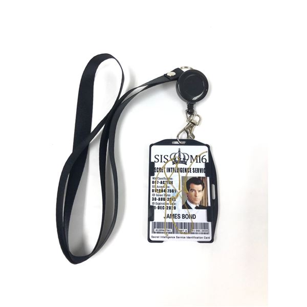 Pierce Brosnan Autograph  Autograph Signed James Bond 007 Card