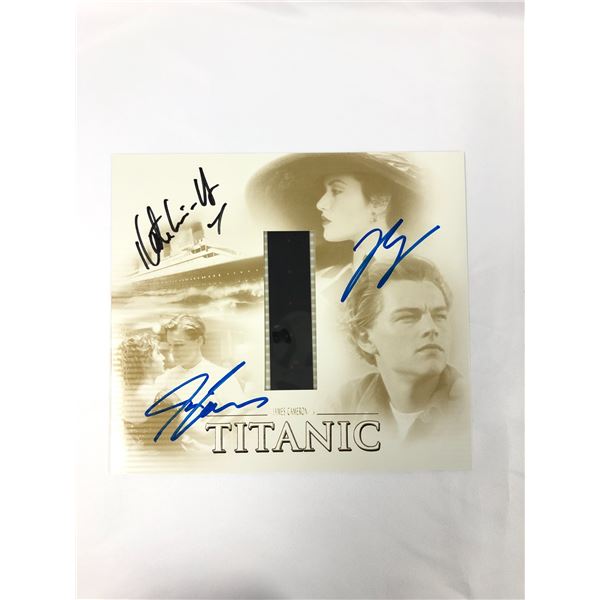 Kate Winslet Autograph  Autograph Signed Titanic Frame Clipboard