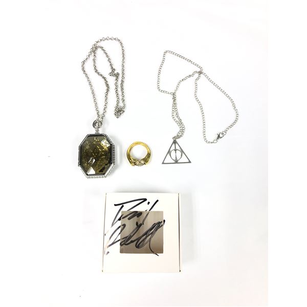 Daniel Radcliffe Autograph  Autograph Signed Jewellery Deathly Hallows