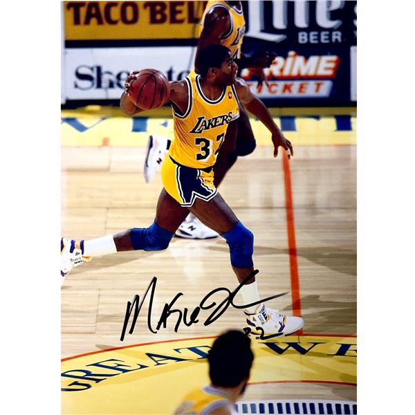 Magic Johnson Autograph  Autograph Signed Photo