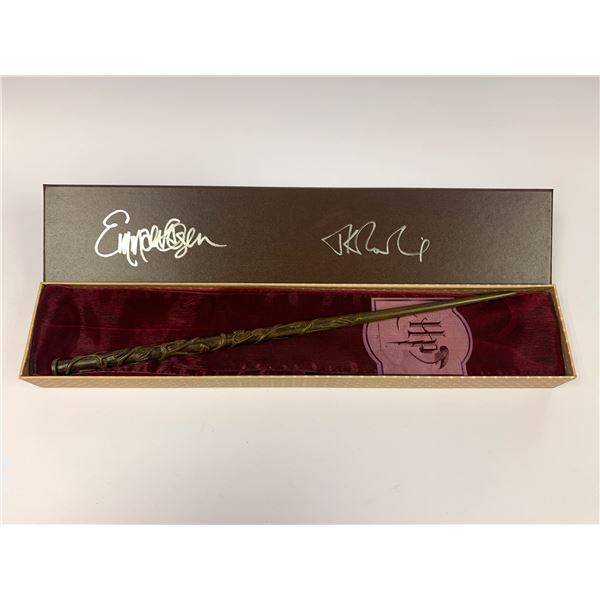 Autograph Signed Harry Potter Emma Watson Wand