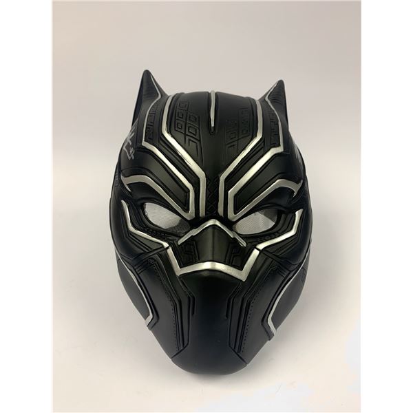 Autograph Signed Black Panther Mask