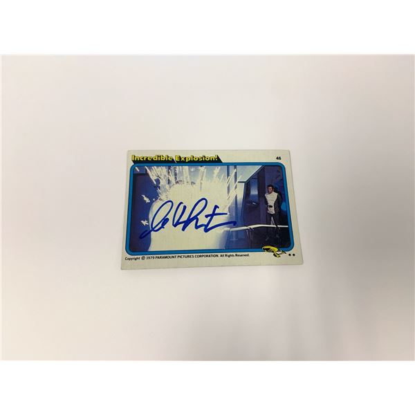 Autograph Signed Star Trek Trading Card