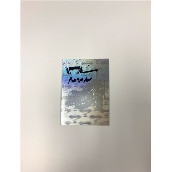 Autograph Signed Batman Trading Card