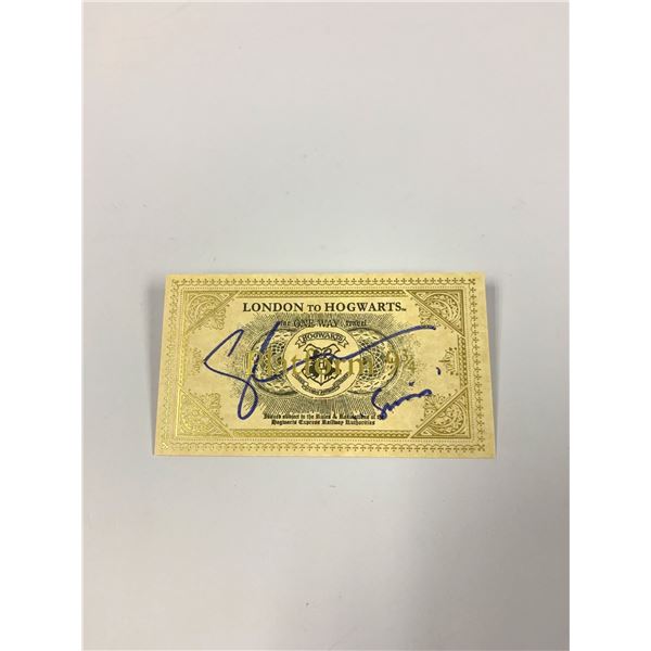 Autograph Signed Gary Oldman Train Ticket