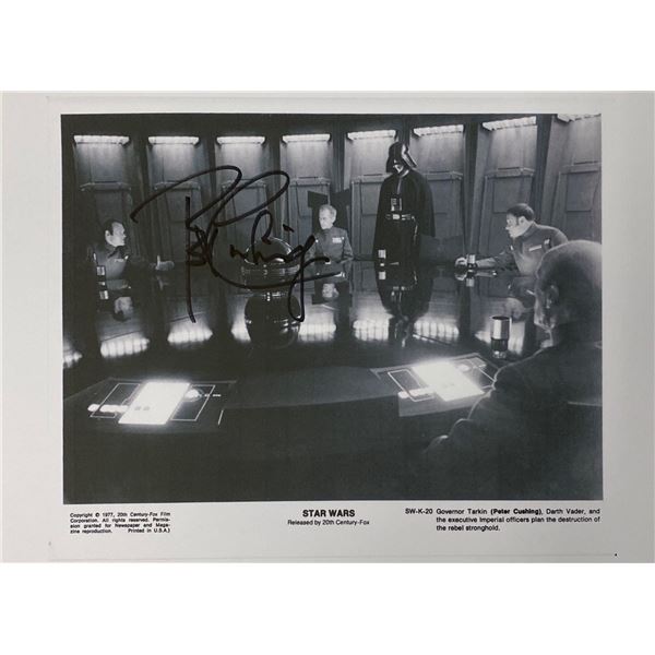 Autograph Signed Star Wars Press Kit Photo