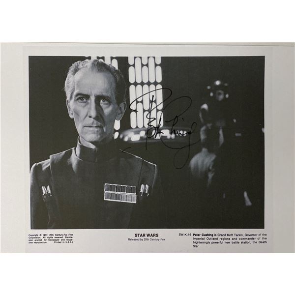 Autograph Signed Star Wars Press Kit Photo