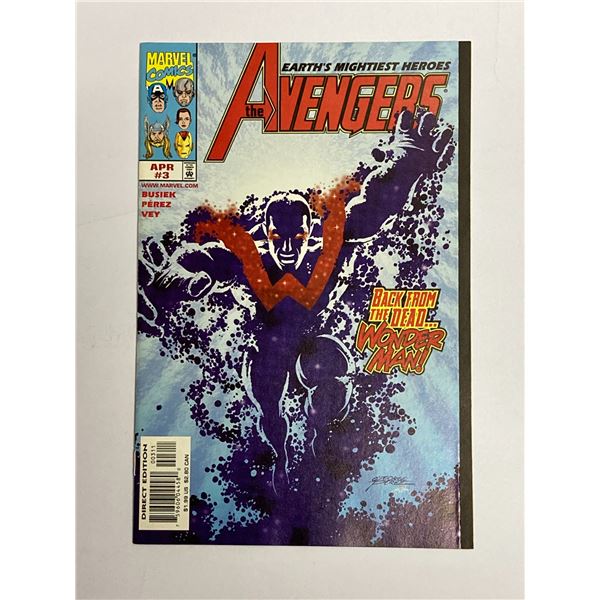 Avengers 3 Classic Vintage Comic Book
