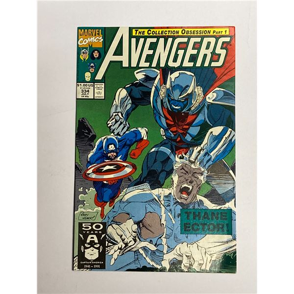 Avengers 334 Classic Vintage Comic Book