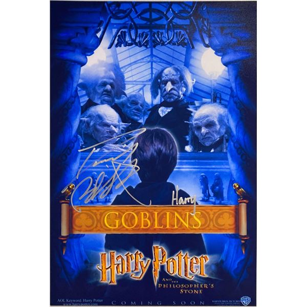 Autograph Signed Harry Potter Philosopher Stone Photo