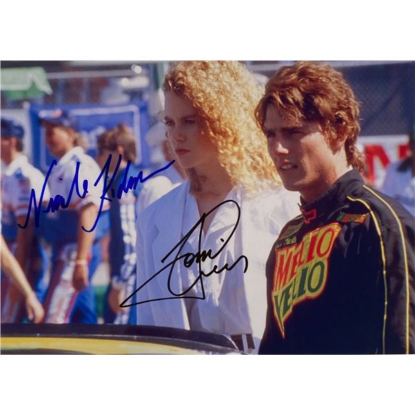 Autograph Signed Days of Thunder Tom Cruise Photo