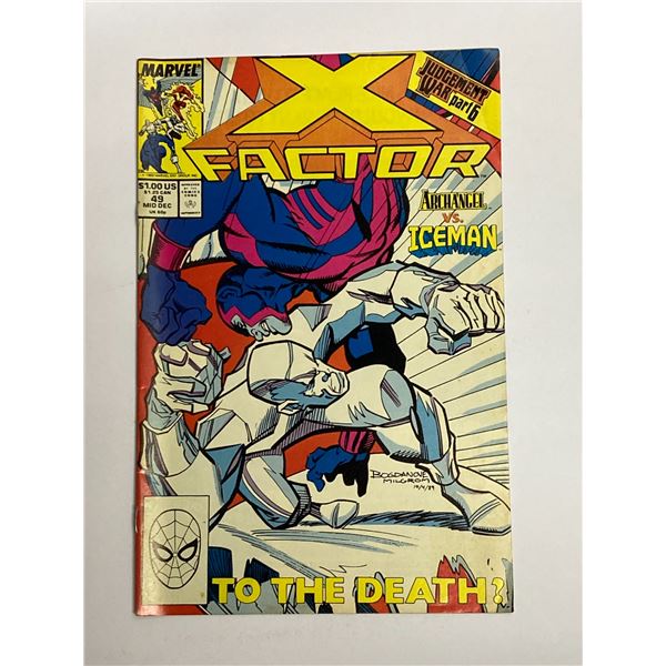 XFactor #49 MARVEL Vintage Comic Book