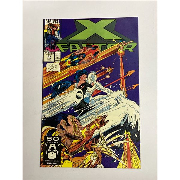 XFactor #63 MARVEL Vintage Comic Book