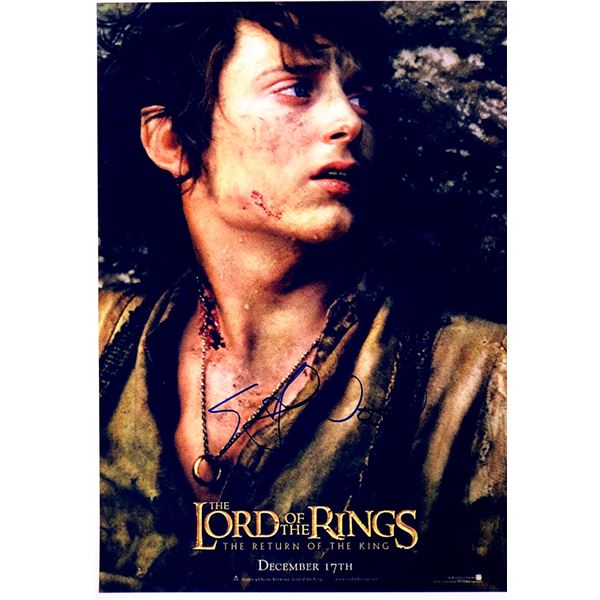 Elijah Wood Autograph Signed Lord of the Ring Photo