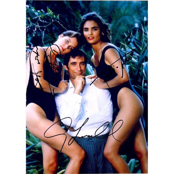 Timothy Dalton Autograph Signed James Bond 007 Photo