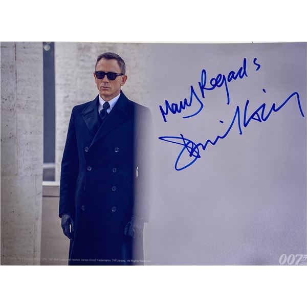 Autograph Signed James Bond Spectre Photo