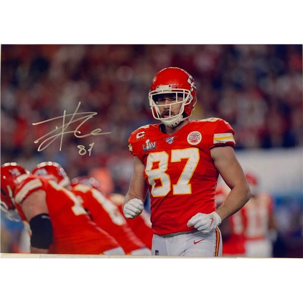 Autograph Signed Travis Kelce Photo