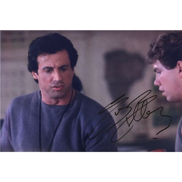 Sylvester Stallone Autograph Signed Rocky Photo