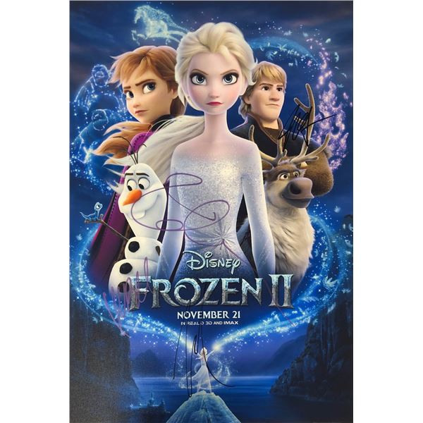 Frozen 2 Photo Kristen Bell Autographed Signed