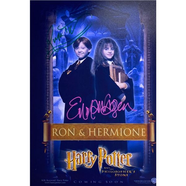 Autograph Signed Harry Potter Philosopher Stone Photo