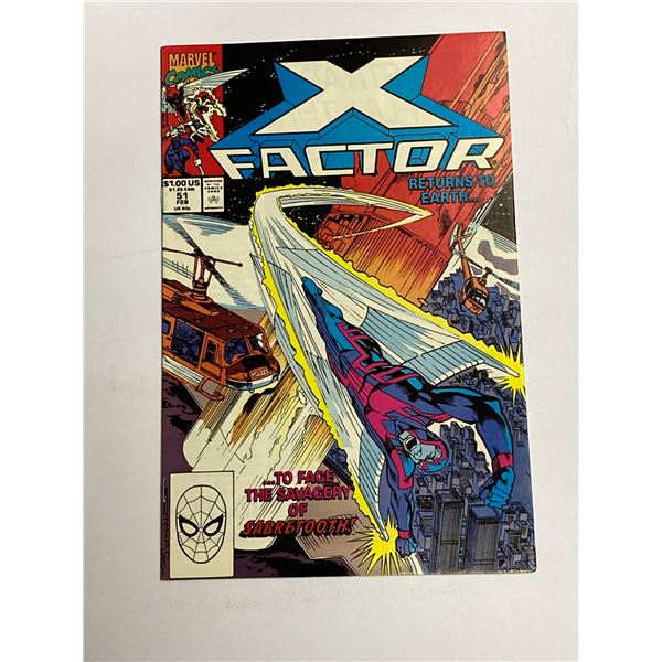 XFactor #51 MARVEL Vintage Comic Book