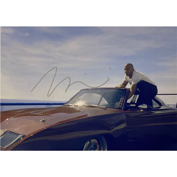 Autograph Signed Fast and Furious Mvin Diesel Photo