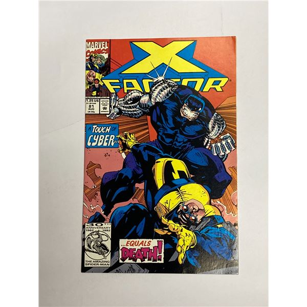 XFactor #81 MARVEL Vintage Comic Book