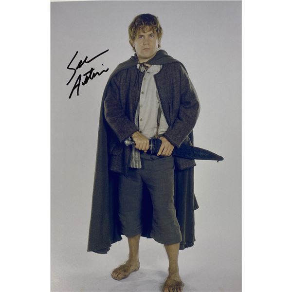 Autograph Signed Lord of the Ring Sean Astin Photo