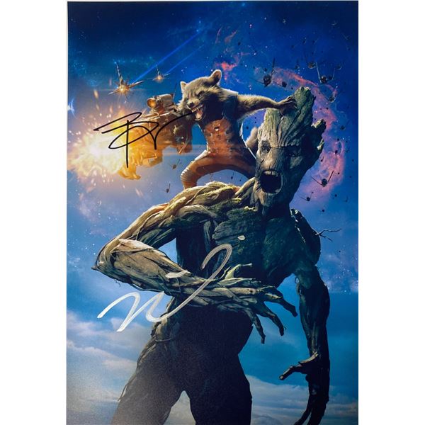 Signed Guardians of the Galaxy Photo