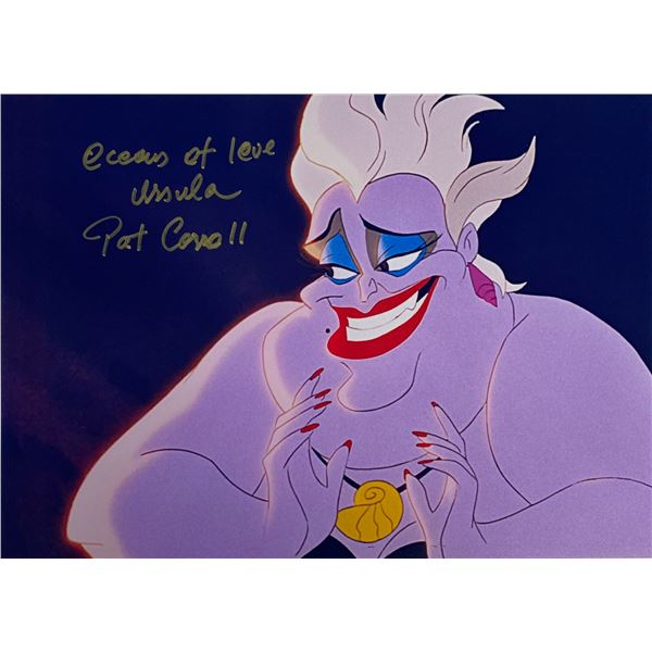 Autograph Signed The Little Mermaid Pat Carroll Photo