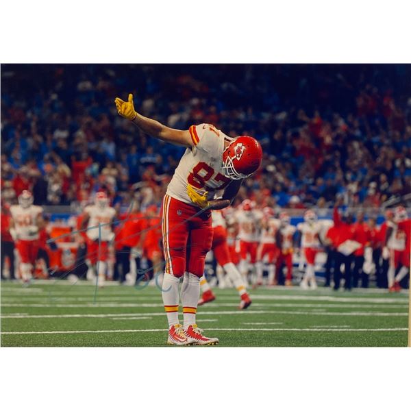 Autograph Signed Travis Kelce Photo