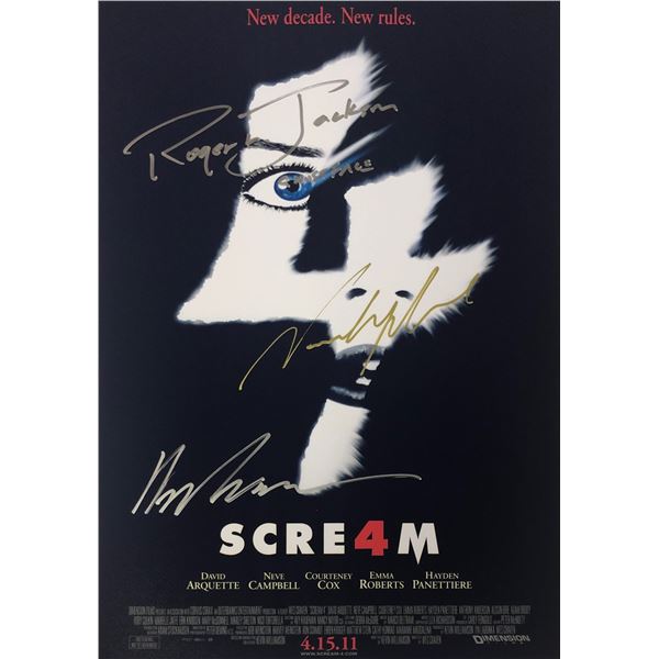 Scream 4 Photo Roger Jackson Autographed Signed