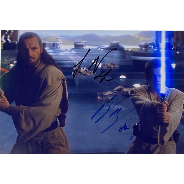 Autograph Signed Star Wars Liam Ewan Photo