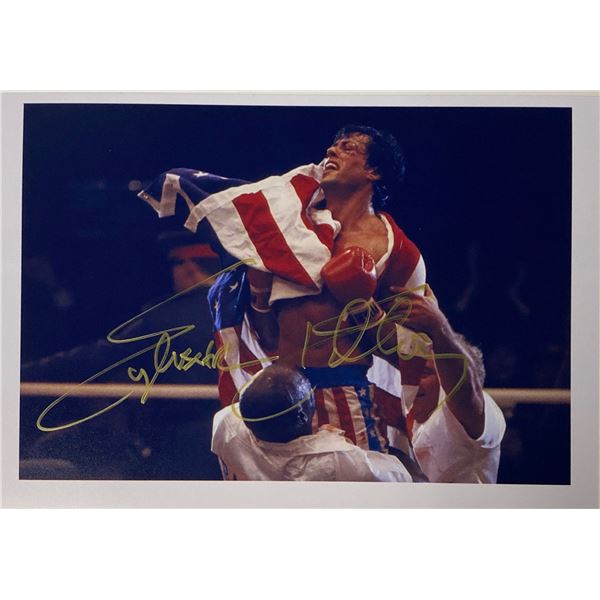 Signed Rocky Photo