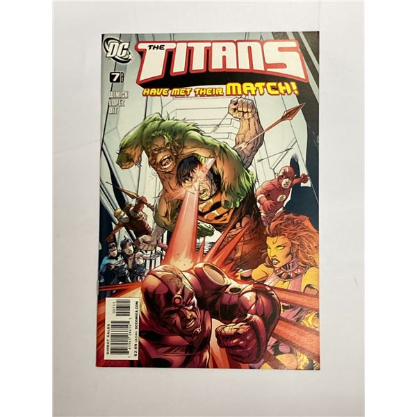 Titans #7 DC Vintage Comic Book