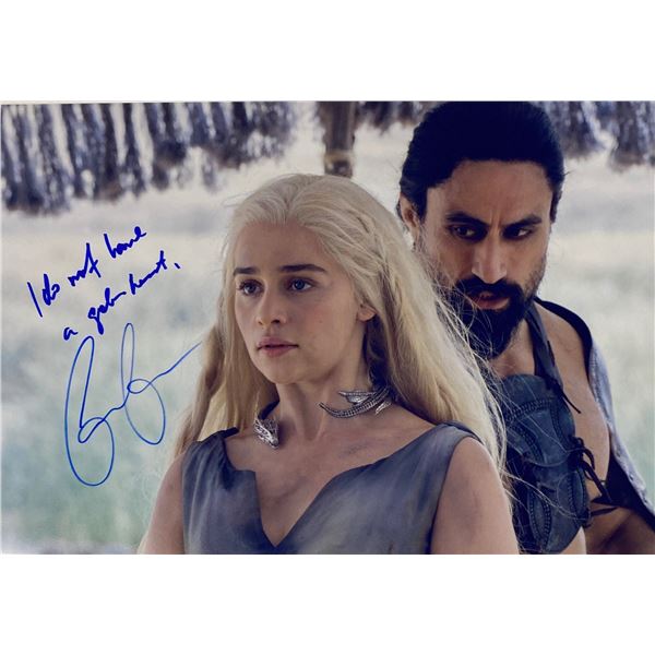 Autograph Signed Emilia Clarke Photo