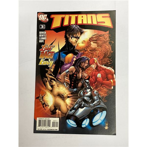 Titans #3 DC Vintage Comic Book