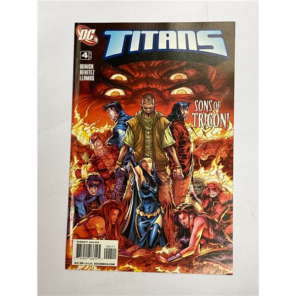 Titans #4 DC Vintage Comic Book