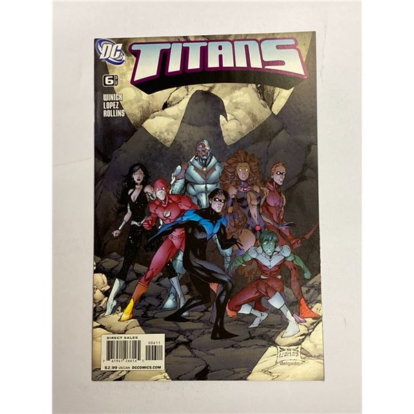 Titans #6 DC Vintage Comic Book