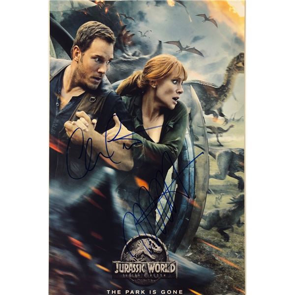 Jurassic World 2 Photo Bryce Dallas Howard Autographed Signed