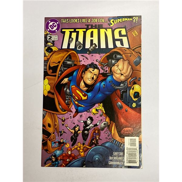 Titans #2 DC Vintage Comic Book