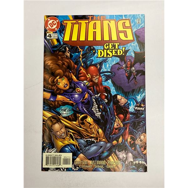 Titans #4 DC Vintage Comic Book