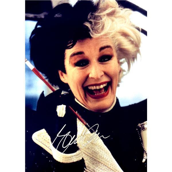 Glenn Close Autograph Signed 101 Dalmatians Photo