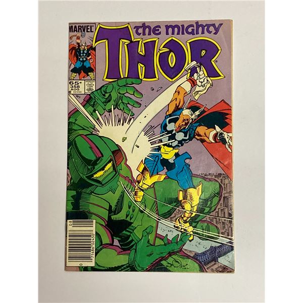 Thor #358 Marvel Vintage Comic Book