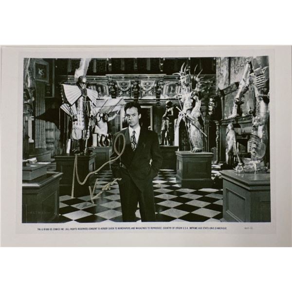 Signed Batman Media Press Photo