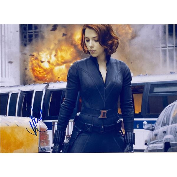 Scarlett Johansson Black Widow Photo Autograph Signed