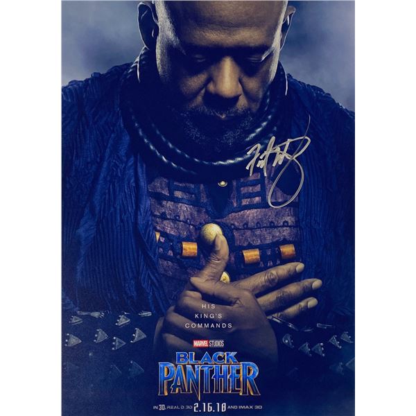 Signed Black Panther Photo