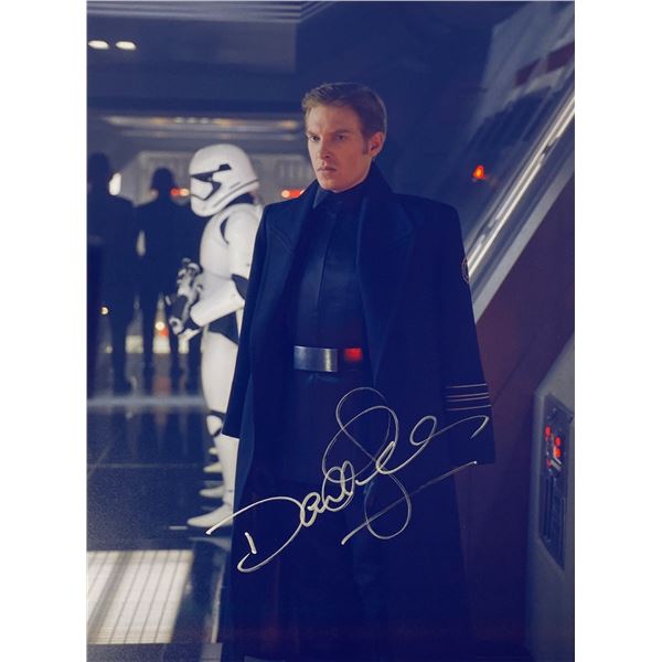 Autograph Signed Star Wars Domhnall Gleeson Photo