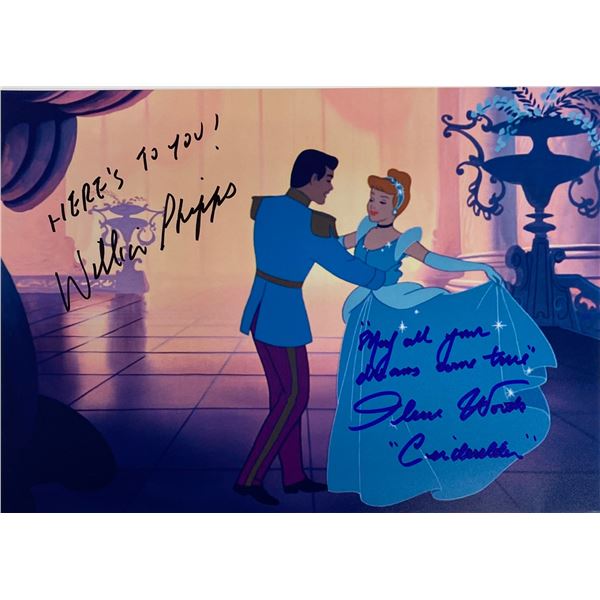 Autograph Signed Cinderella Ilene Woods Photo