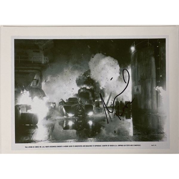 Signed Batman Media Press Photo